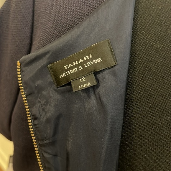 NWT Tahari by Arthur S. Levine Designer Dress, Sz. 12. - Picture 6 of 11